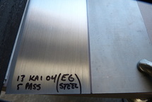 Picture of brushed stainless steel